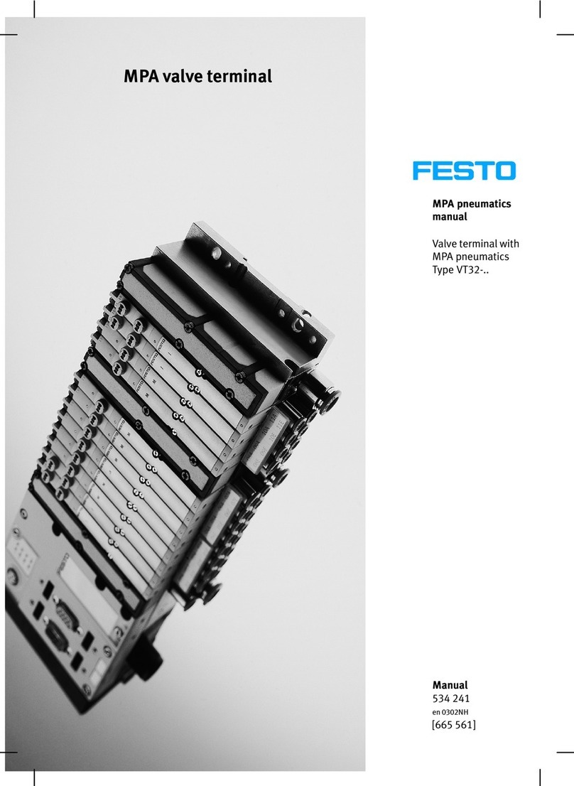 Festo VT32 Series User manual
