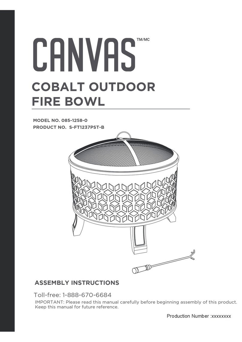 Canvas 085-1258-0 Assembly instructions