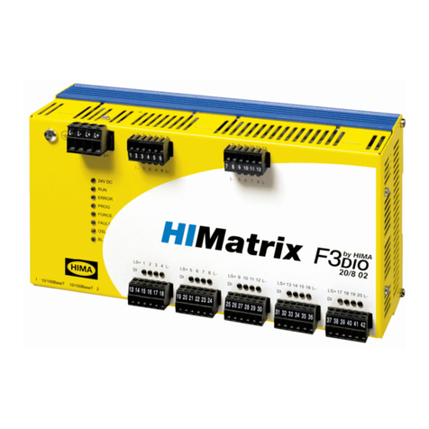 HIMA HIMatrix F3 DIO 20/8 02 manual