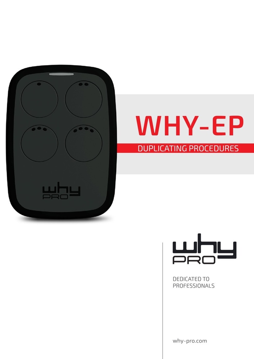 why pro WHY-EP manual