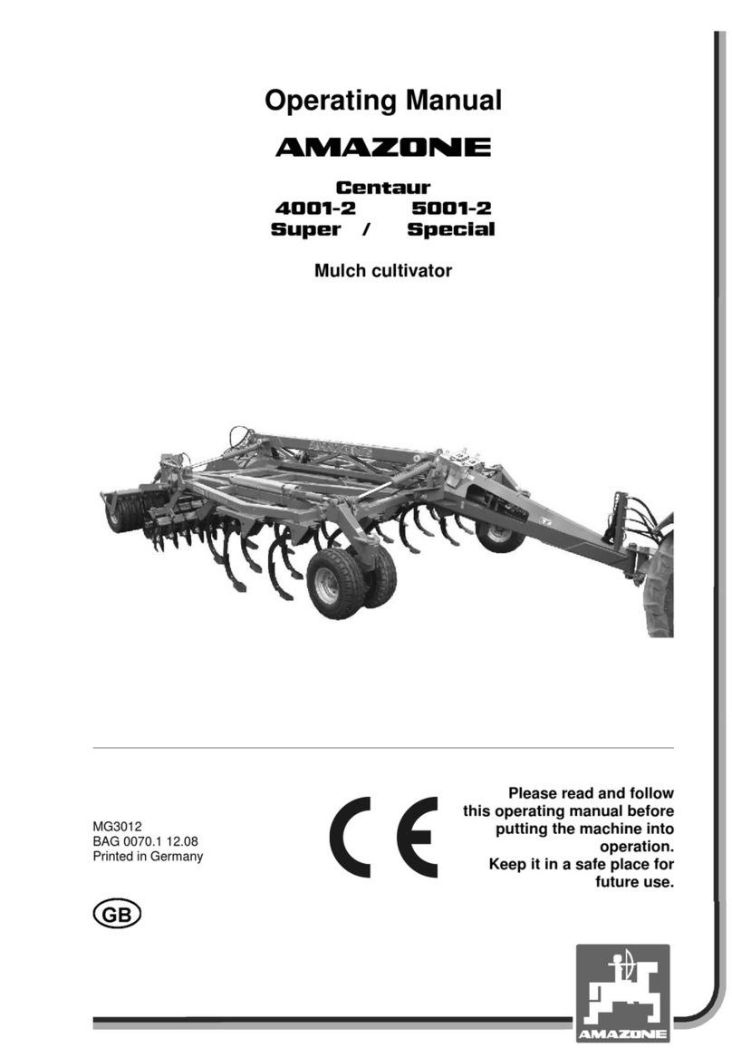 Amazone Centaur 4001-2 Series User manual Amazone Centaur 4001-2 Series User manual