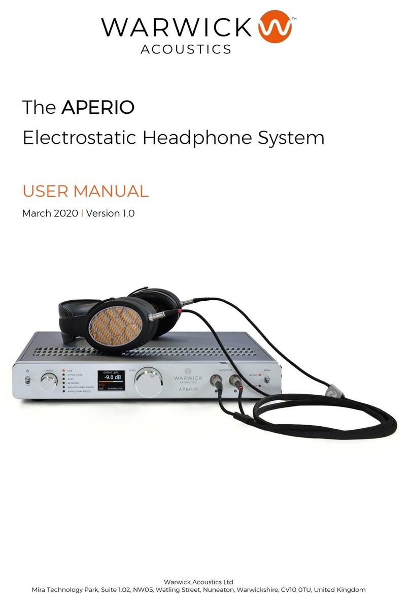 Warwick APERIO user manual
