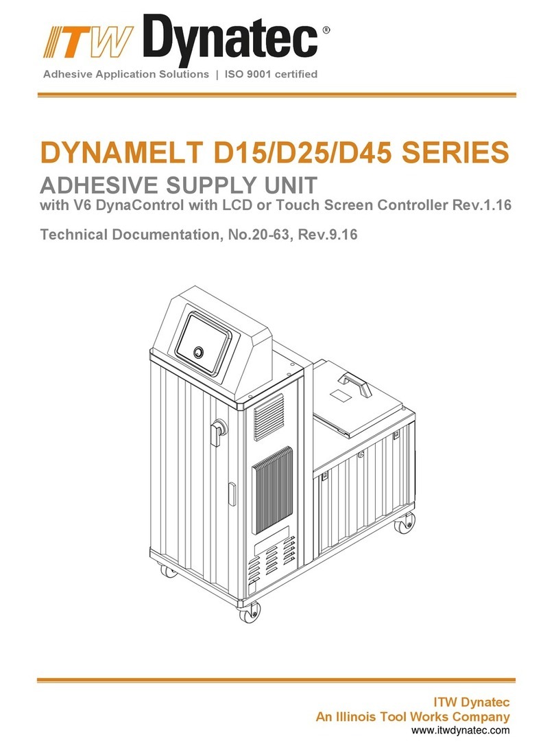 ITW Dynatec DYNAMELT D15 Series Guide