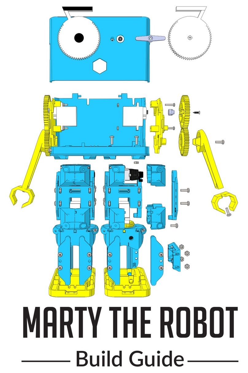 Robotical Marty the Robot User manual