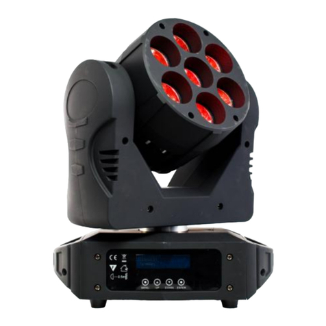 Varytec LED RealBeam 7 RGBW User manual