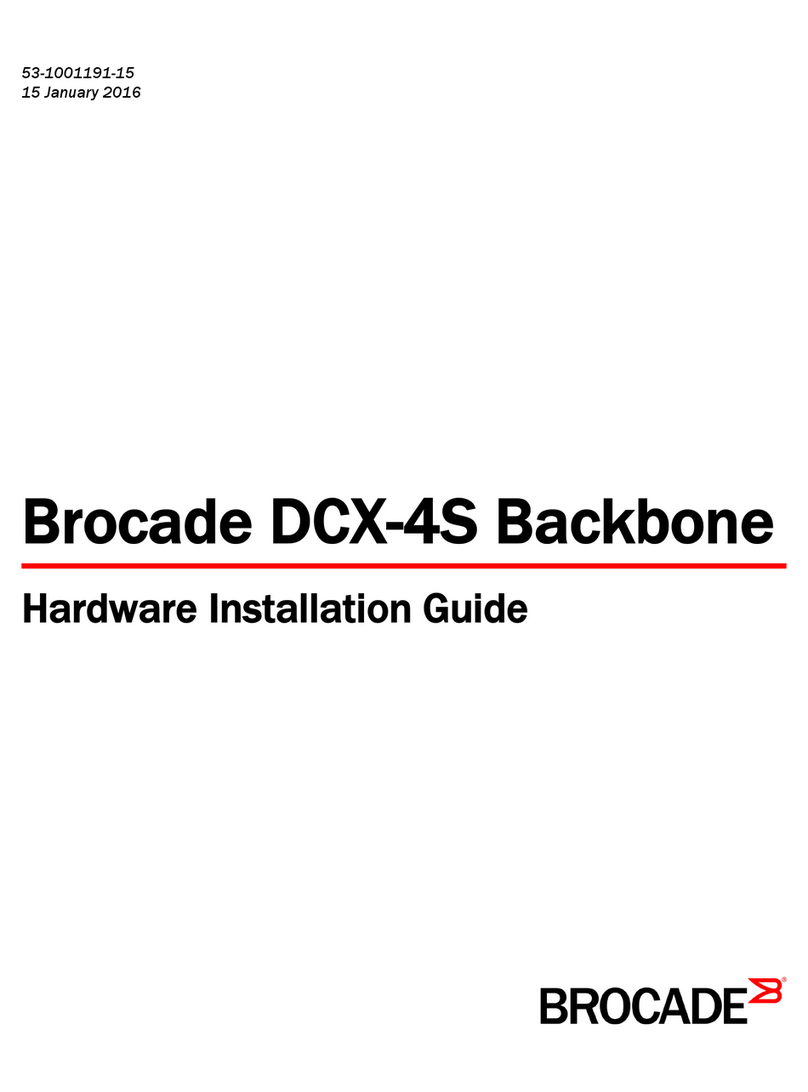 Brocade Communications Systems DCX-4S Manual Brocade Communications Systems DCX-4S Manual