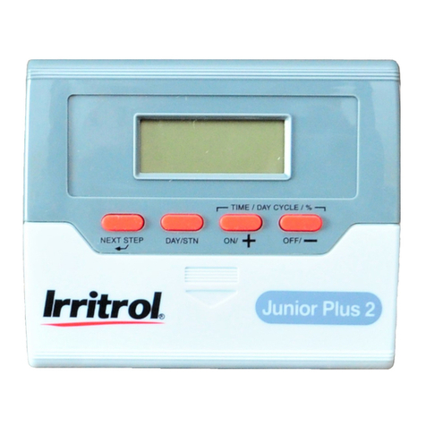Irritrol Junior Plus 2 instruction manual