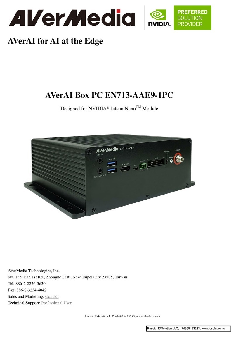 Avermedia AVerAI EN713-AAE9-1PC User manual