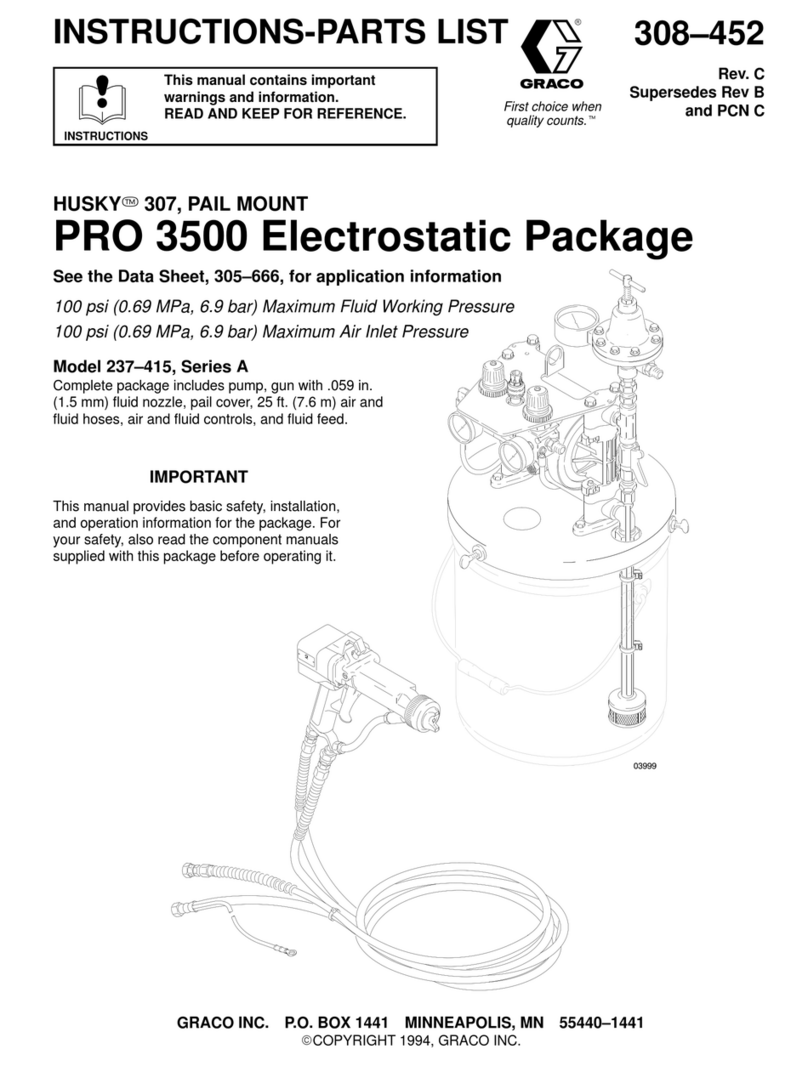 Graco Series A Instructions-parts list