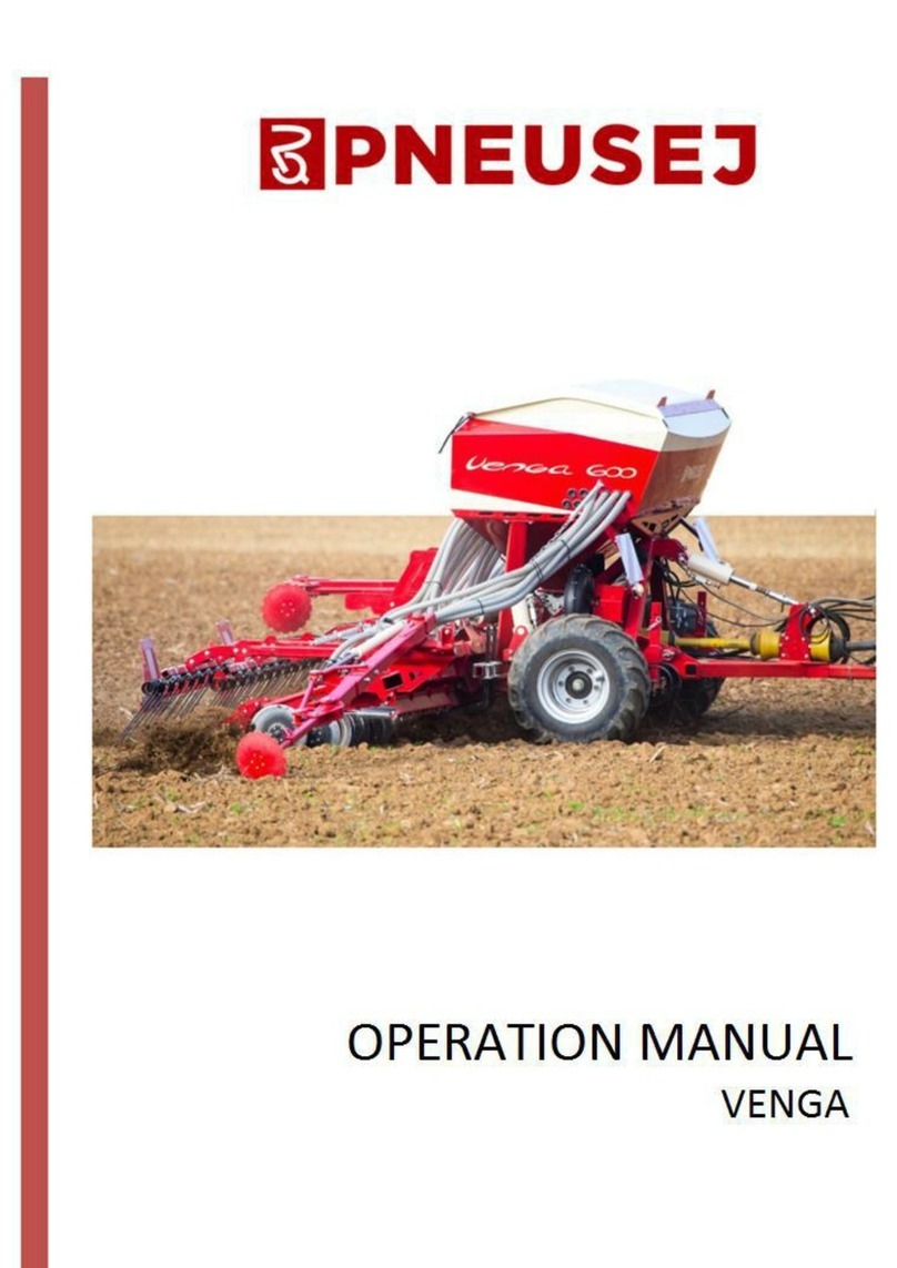 Pneusej Venga 600 Operation manual