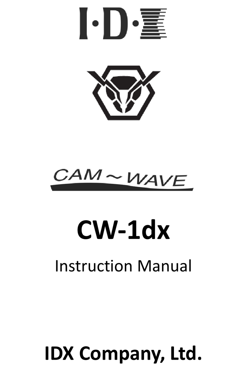 IDX CW-1dx instruction manual