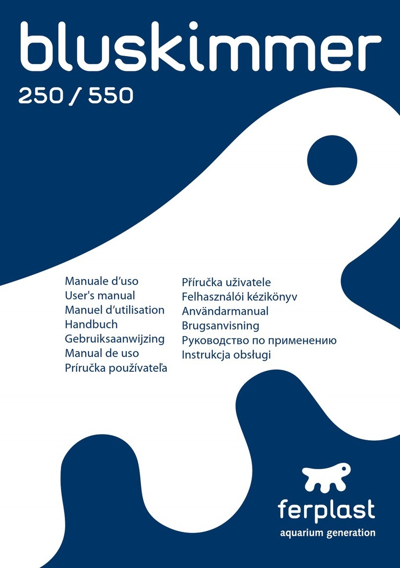 Ferplast BLUSKIMMER 250 user manual