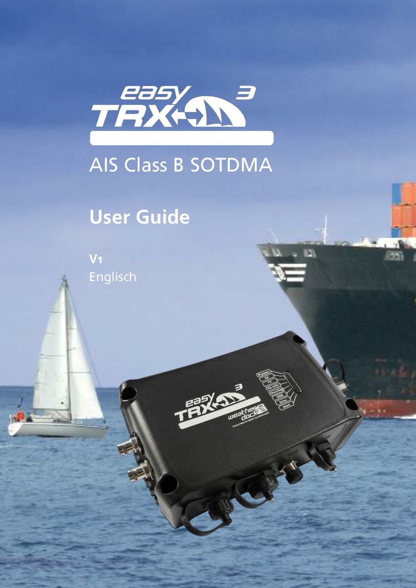 Weatherdock EasyTRX 3 User manual