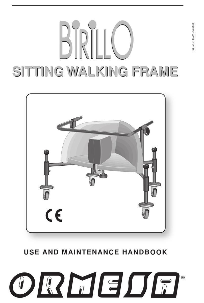 Ormesa Birillo Use and maintenance handbook