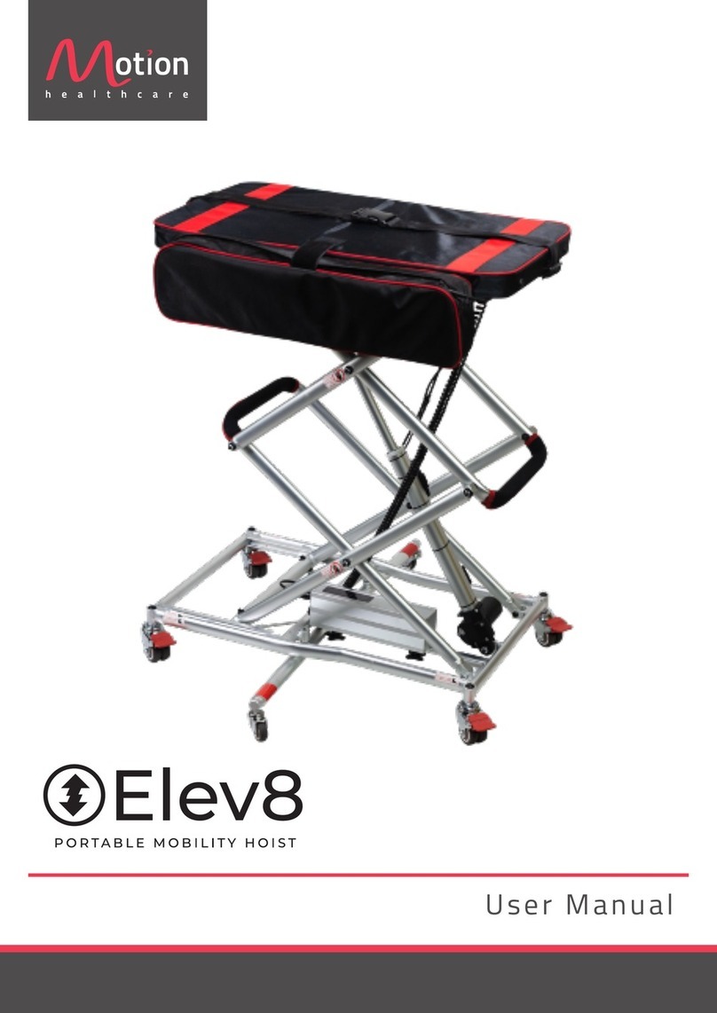 Motion Healthcare Elev8 user manual Motion Healthcare Elev8 user manual