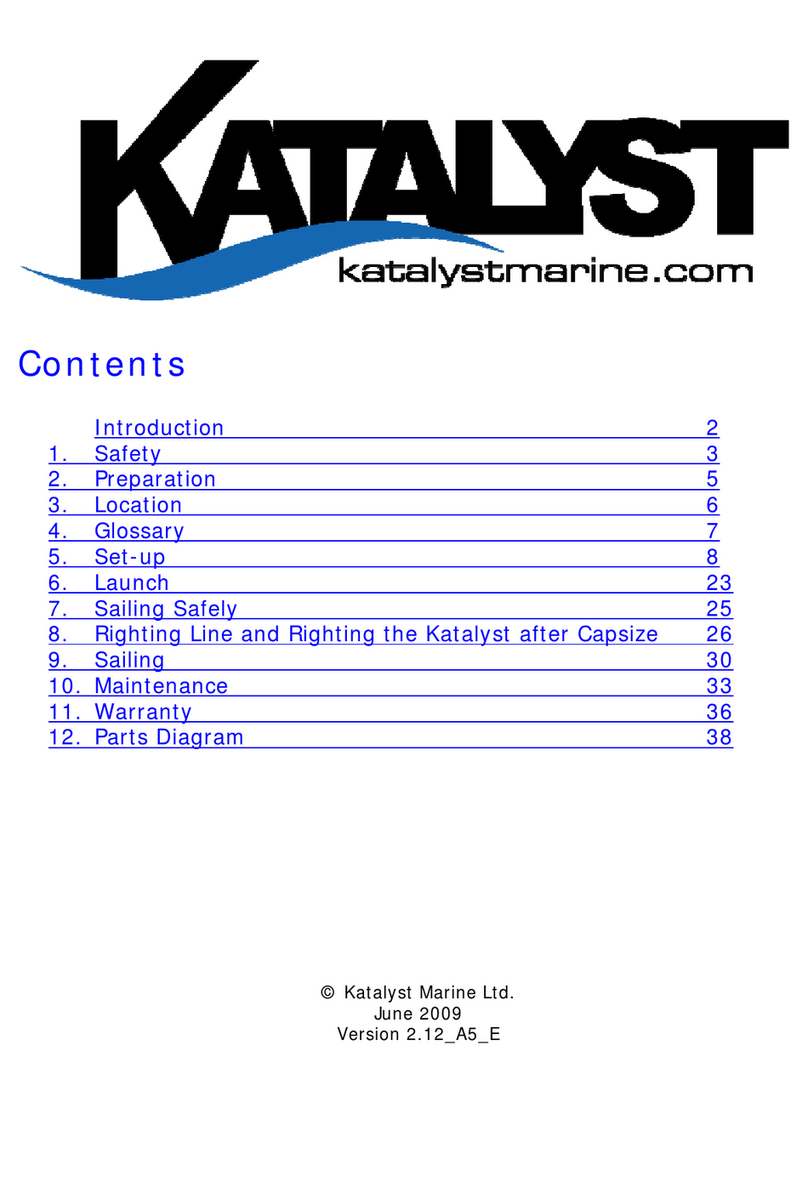 Katalyst Marine Katalyst Blokart Edition manual
