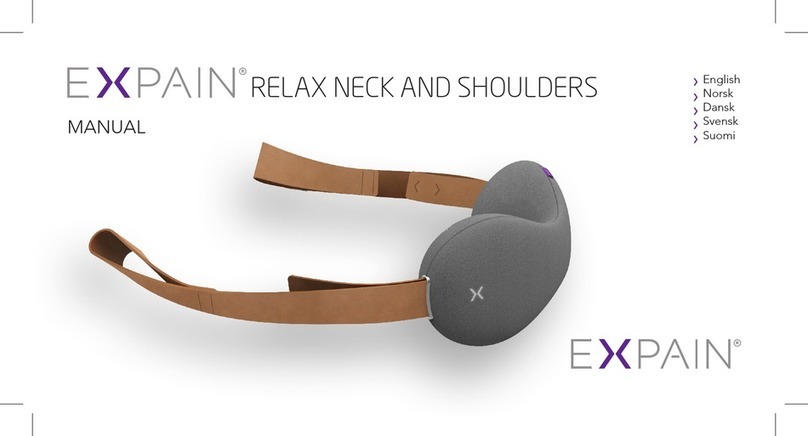 Expain RELAX NECK AND SHOULDERS User manual