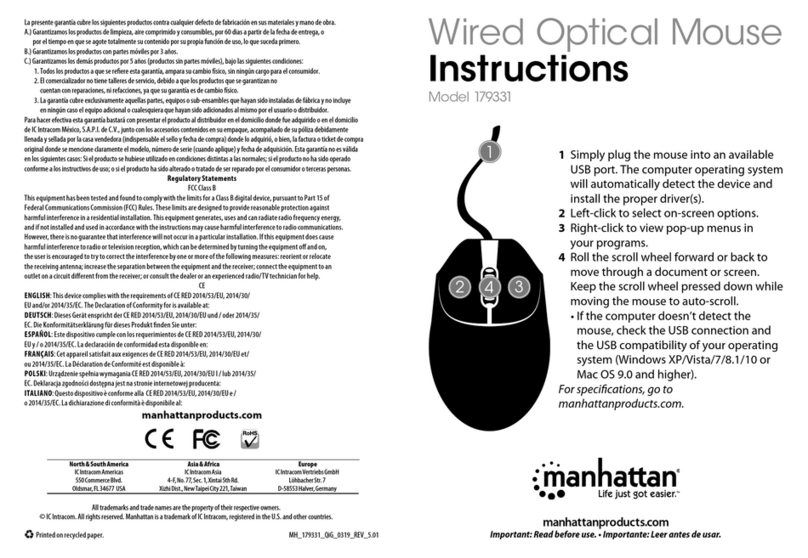 Manhattan 179331 User manual
