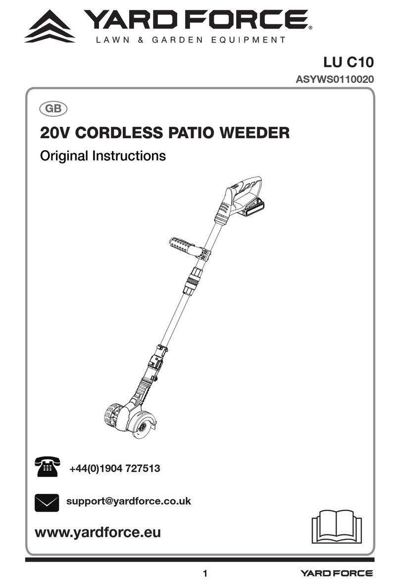 Yard force LU C10 Original instructions
