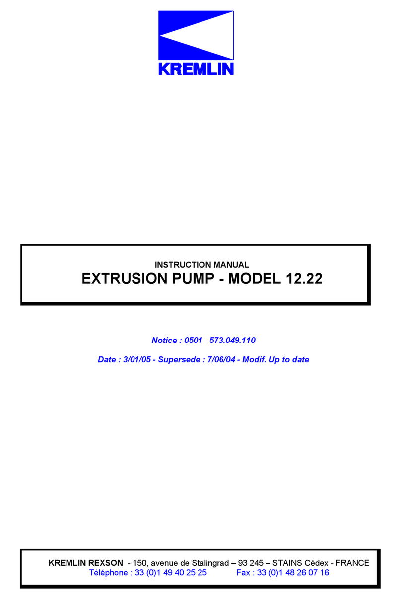 Kremlin 12.22 instruction manual