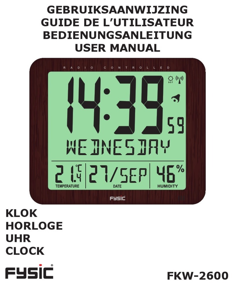 Fysic FKW-2600 user manual