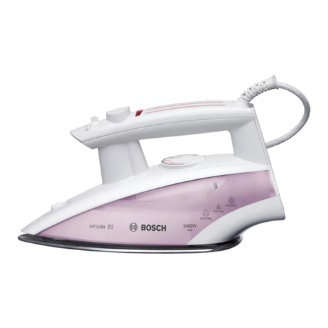 Bosch Sensixx B5 automatic TDA 66 Series User manual