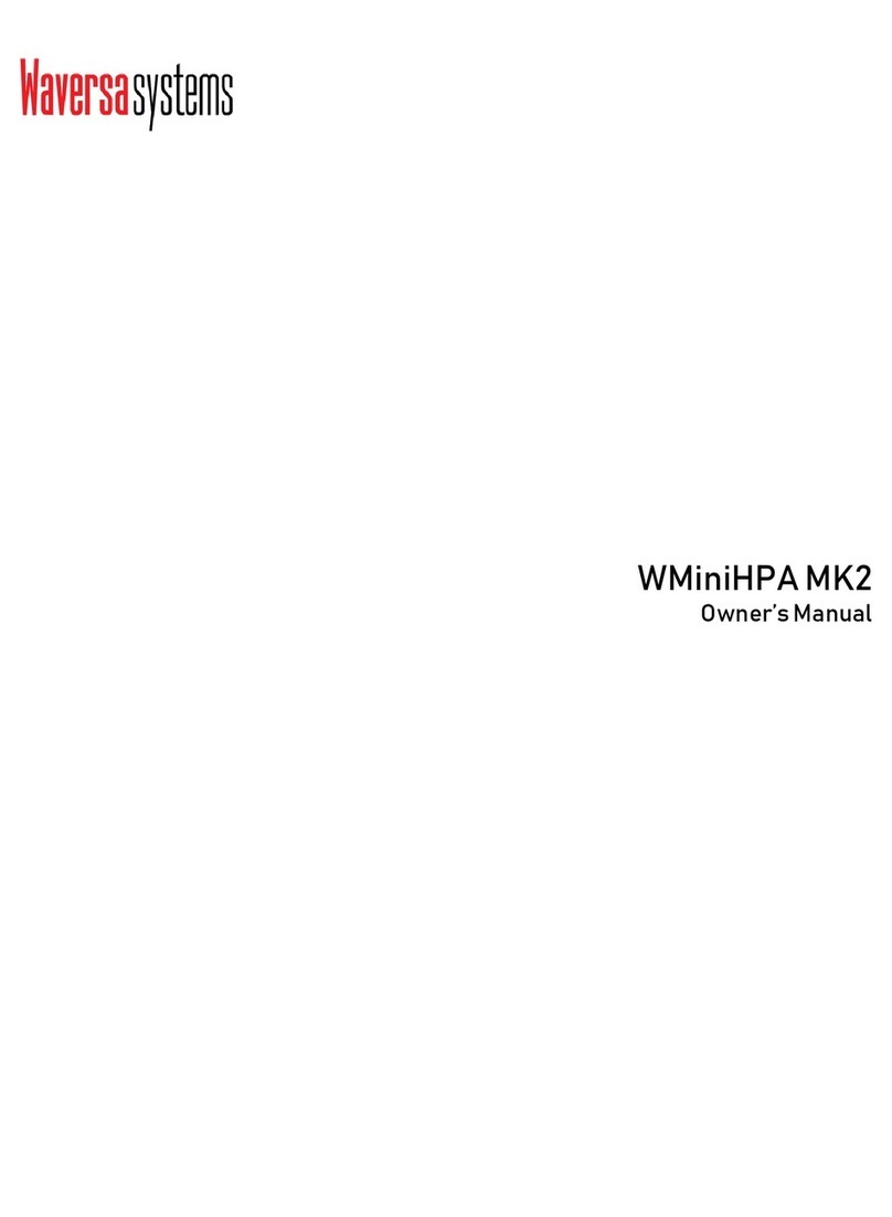 Waversa WMiniHPA MK2 owner's manual