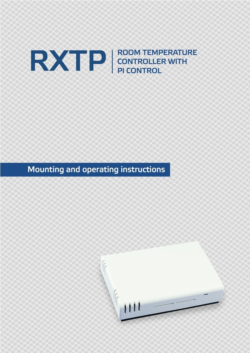 Sentera RXTP Series Mounting and operating instructions