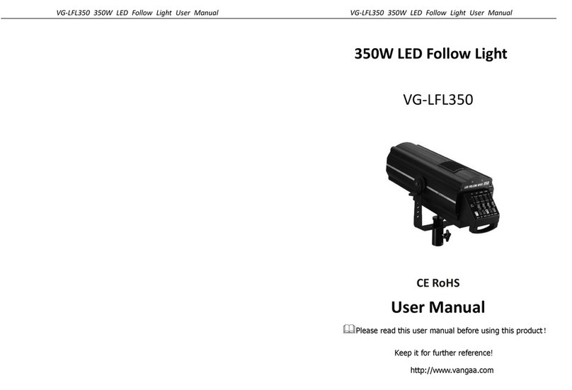 VanGaa VG-LFL350 User manual