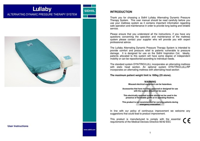 sidhil Lullaby User instructions sidhil Lullaby User instructions