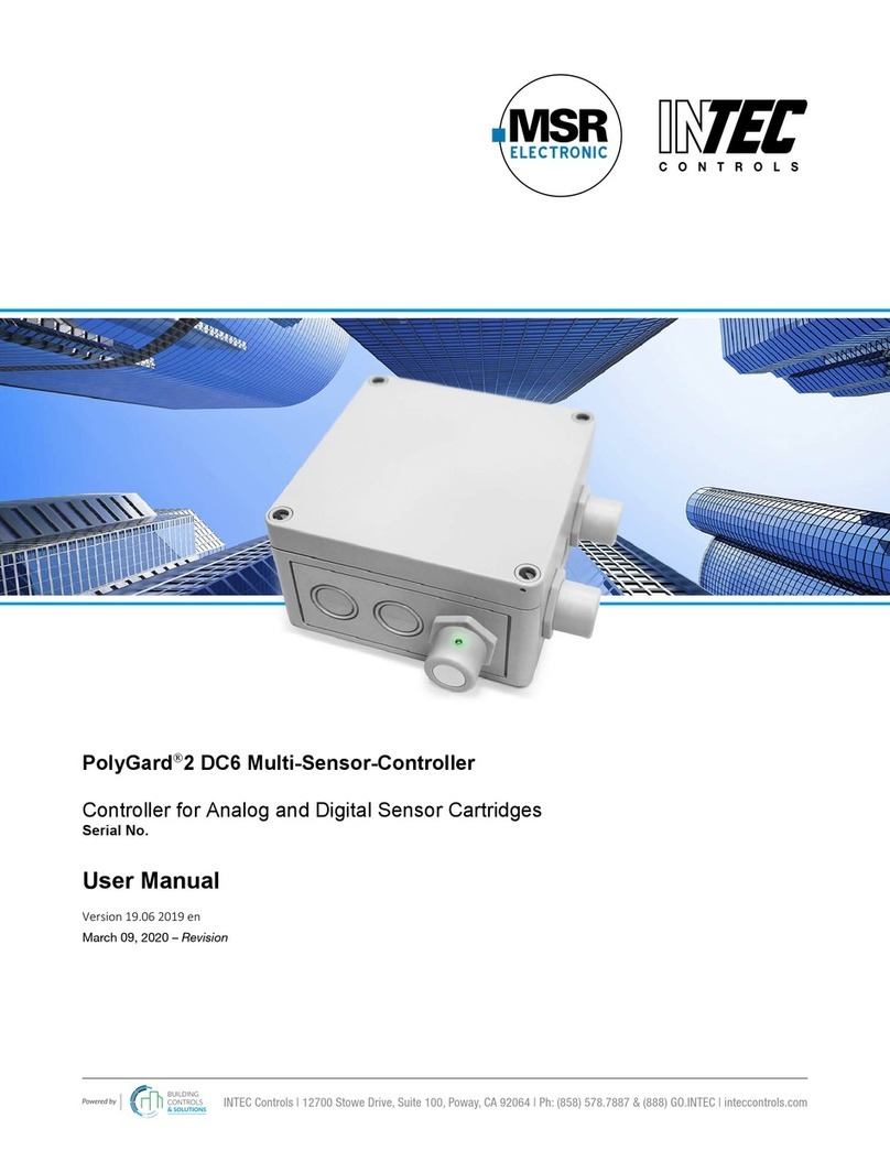 Intec Controls PolyGard 2 DC6 user manual