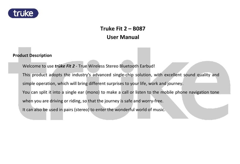 Truke Fit 2 user manual