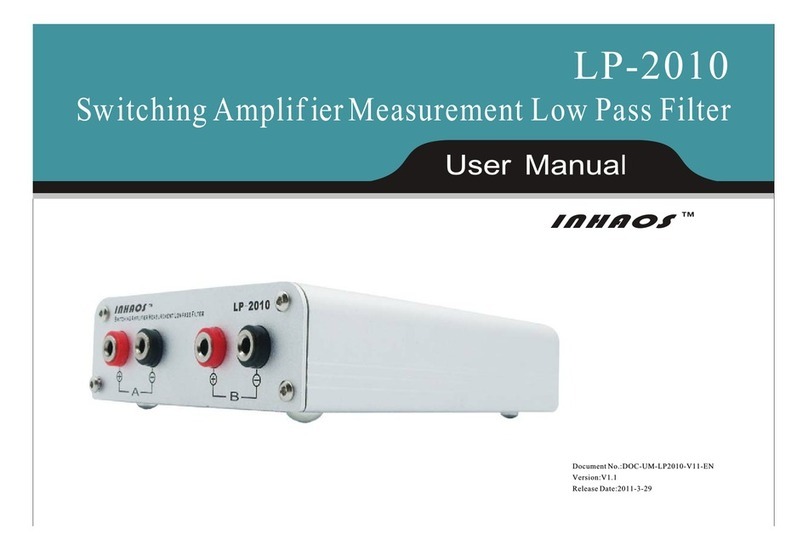 INHAOS LP-2010 user manual