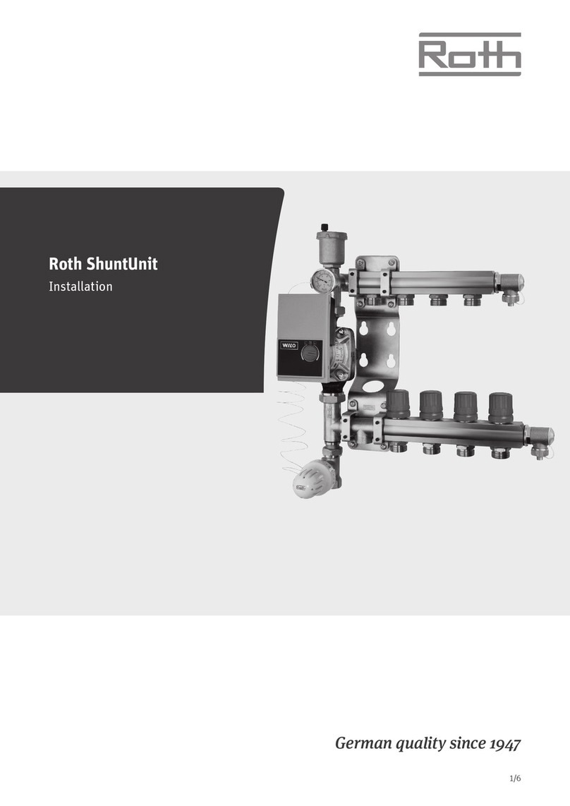 Roth ShuntUnit Series Installation
