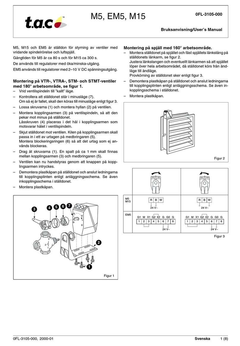 t.a.c. M5 User manual