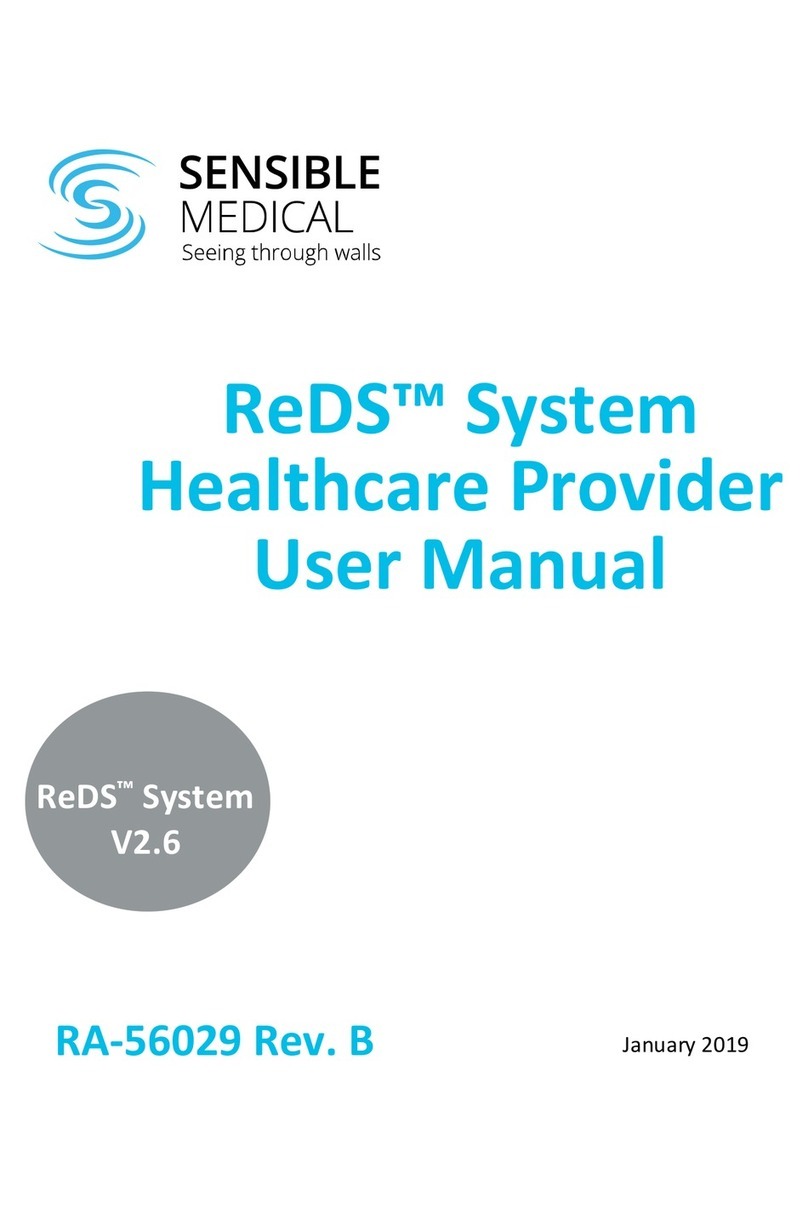 SENSIBLE MEDICAL ReDS System V2.6 user manual SENSIBLE MEDICAL ReDS System V2.6 user manual