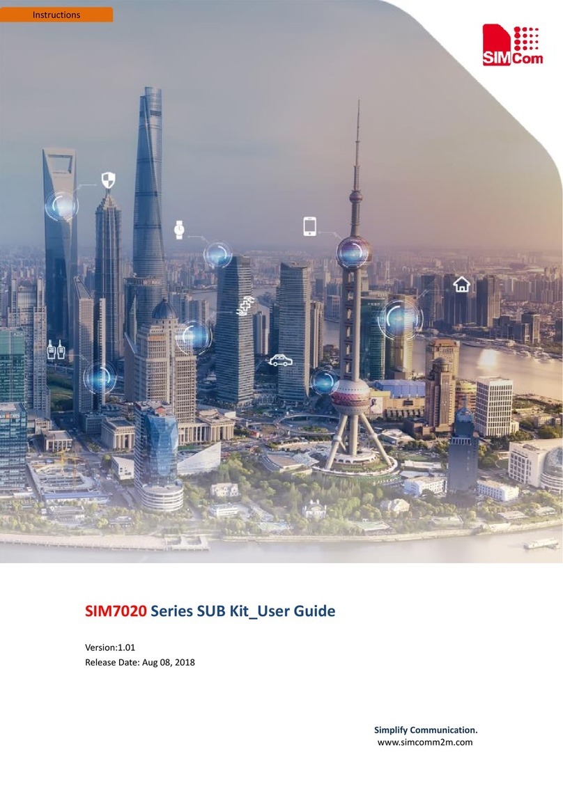 SimCom SIM7020 Series user guide