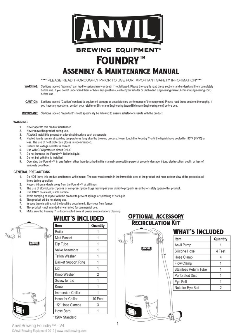 Anvil Foundry Assembly & Maintenance Manual