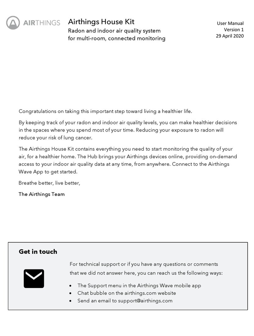 Airthings House Kit user manual