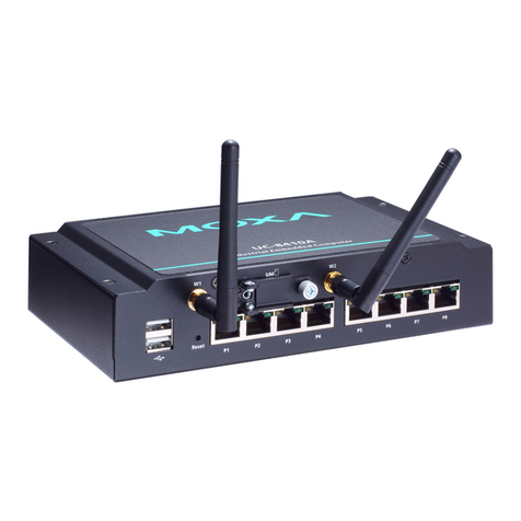 Moxa Technologies UC-8410A Series User manual
