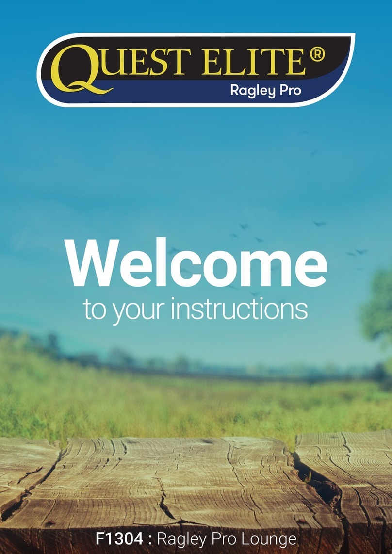 Quest Leisure Products ELITE Ragley Pro F1304 instructions