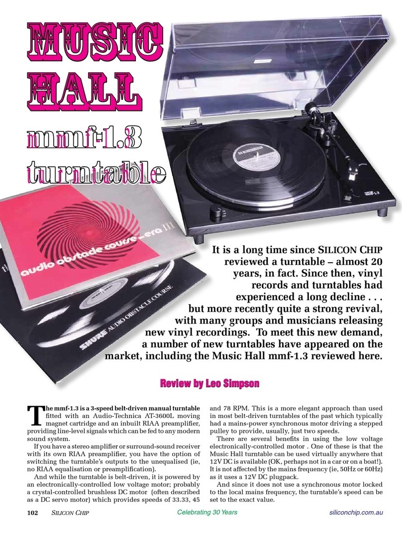 Silicon Chip Music HALL mmf-1.3 manual