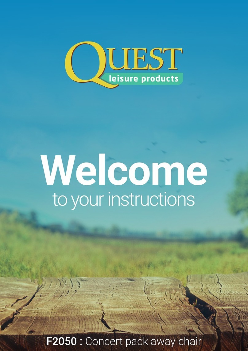 Quest Leisure Products Concert F2050 instructions