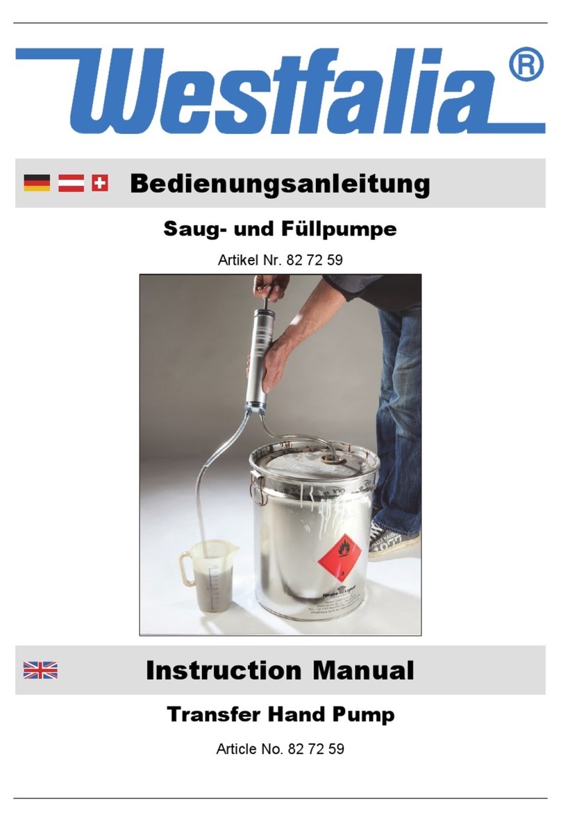 Westfalia 82 72 59 instruction manual