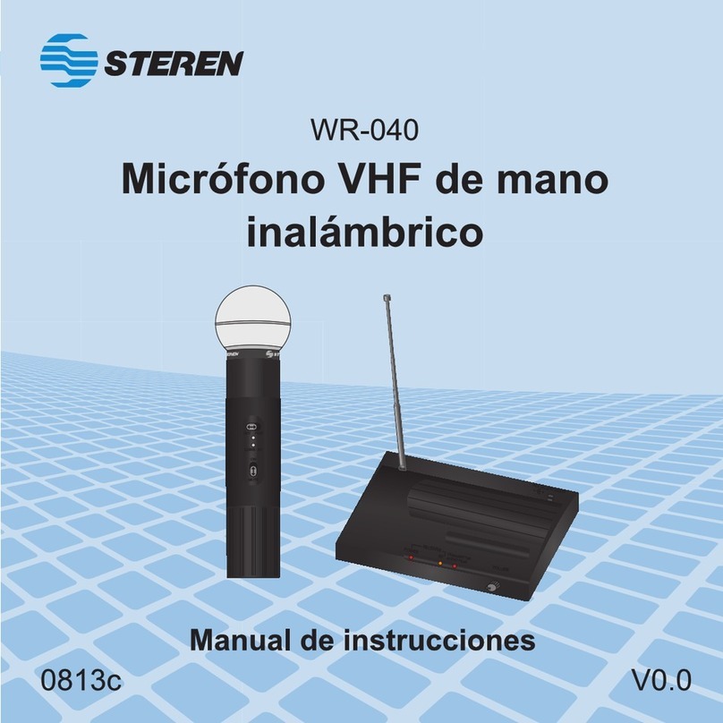 Steren WR-040 instruction manual