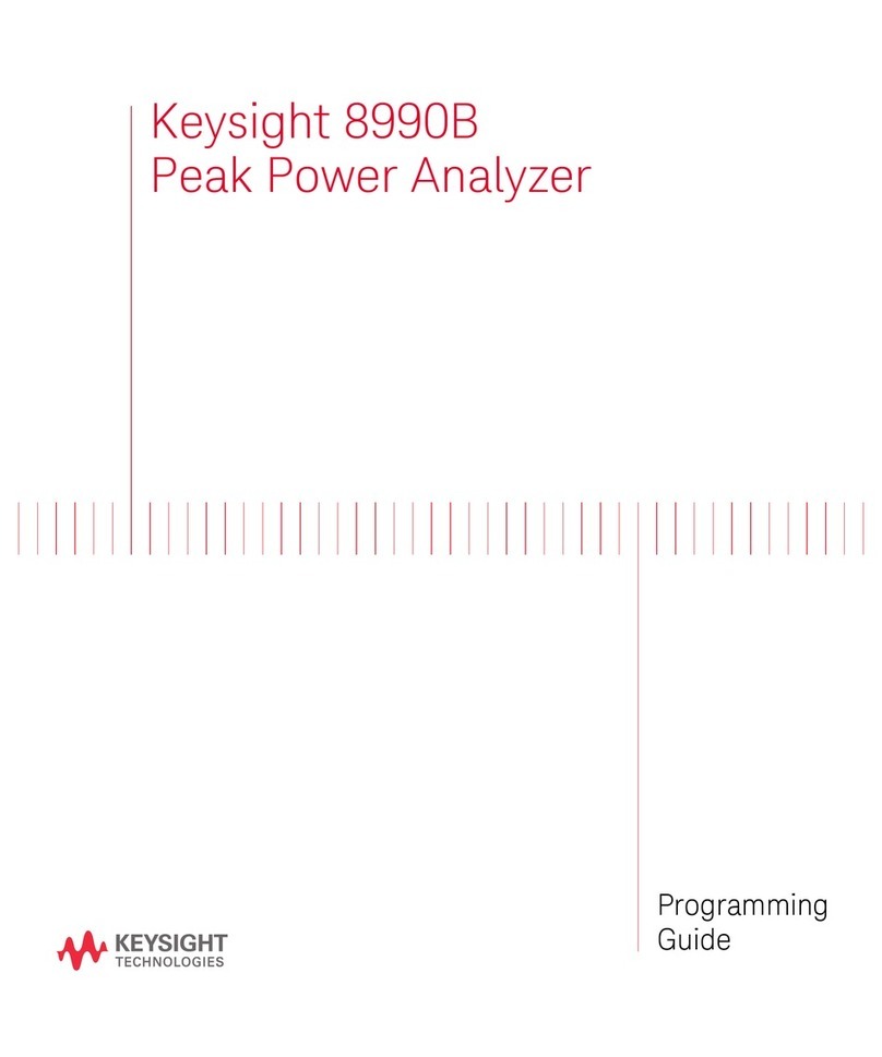 Keysight 8990B Operating instructions