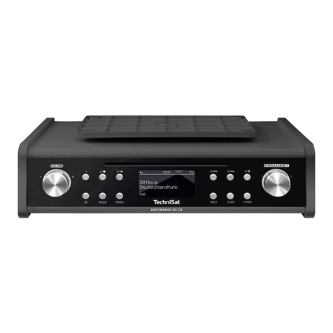 TechniSat DIGITRADIO 20 CD User manual