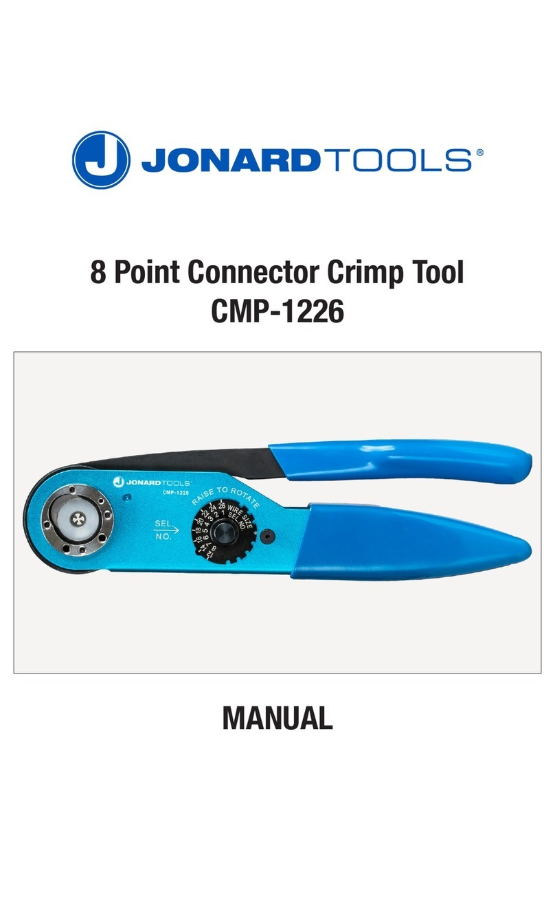 JONARD TOOLS CMP-1226 User manual