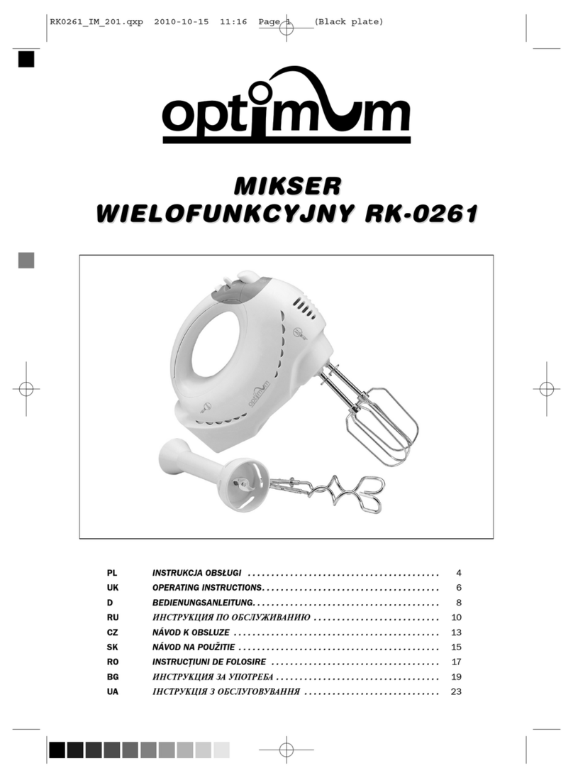 Optimum RK-0261 User manual