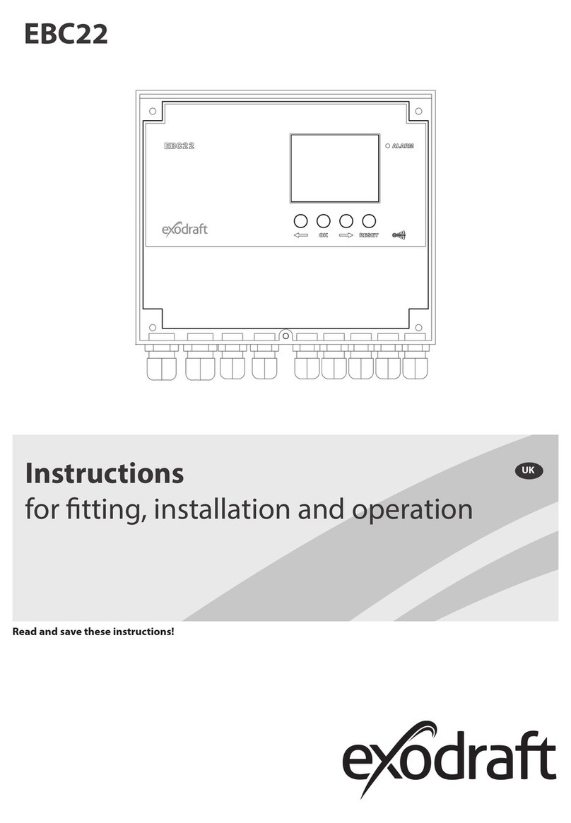 Exodraft EBC22 Owner's manual